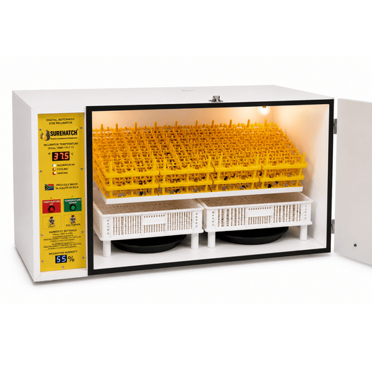 560 Egg Incubator and Hatcher - Fully Automatic Digital Model SH560
