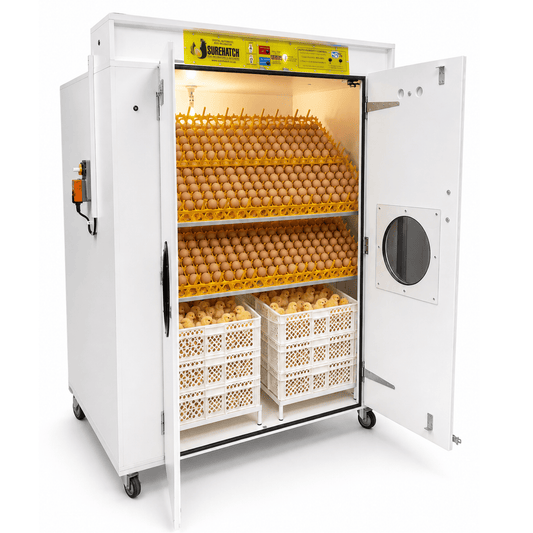 2000 Egg Incubator and Hatcher Combo - Fully Automatic Digital Surehatch® SH2000